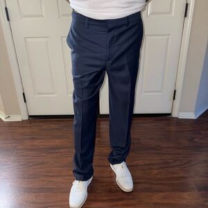 Express Producer Dark Blue Men's Dress Pants